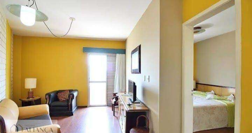 Apartamento com 1 dormitório, 40 m² - venda por R$ 250.000,00 ou aluguel por R$ 3.150,00/mês - Jardim do Mar - São Bernardo do Campo/SP
