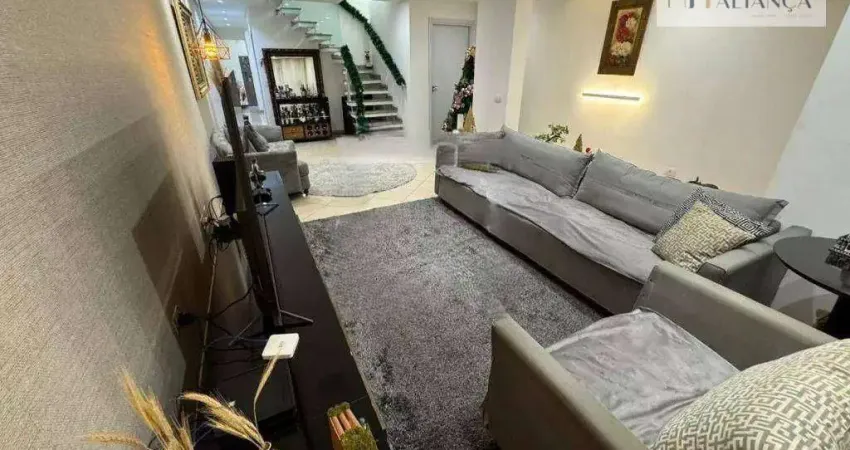 Sobrado com 3 dormitórios à venda, 293 m² por R$ 1.388.000 - Jardim Brasilândia - São Bernardo do Campo/SP