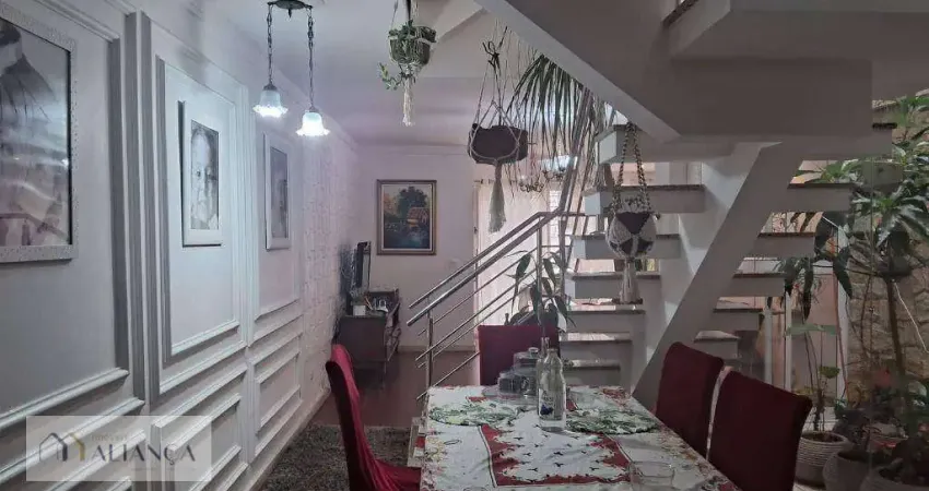 Sobrado com 4 dormitórios à venda, 300 m² por R$ 1.490.000 - Vila Assunção - Santo André/SP