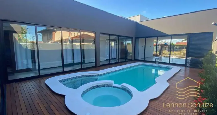 Casa alto padrão averbada 3 dormitórios - balneário barra do sul - costeira