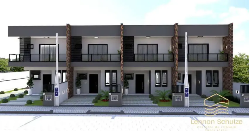 Sobrado 3 dormitórios a 150m do mar - balneário barra do sul- salinas