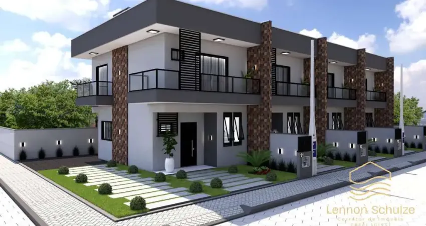 Sobrado de esquina a 150m do mar - balneário barra do sul- salinas