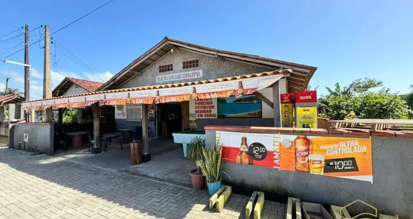 Espaço comercial com cancha de bocha - balneário barra do sul - salinas