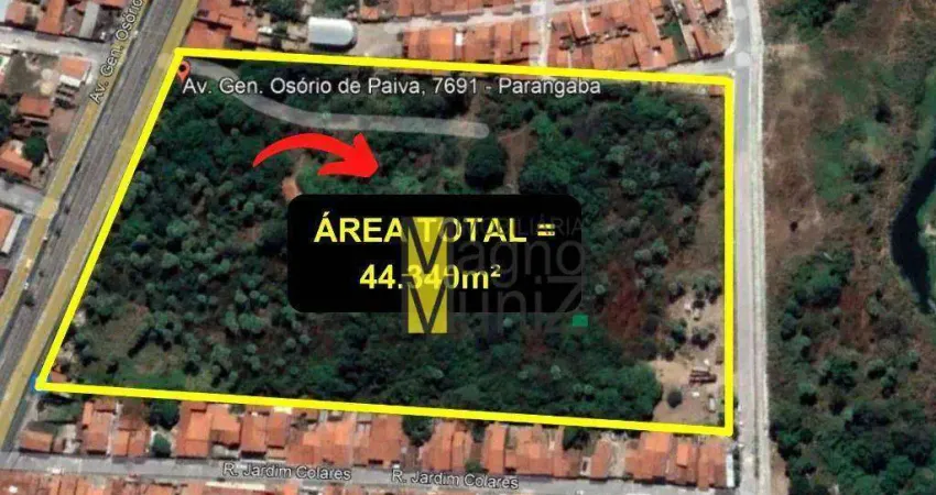 Terreno para alugar, 44340 m² por R$ 39.358,53/mês - Canindezinho - Fortaleza/CE