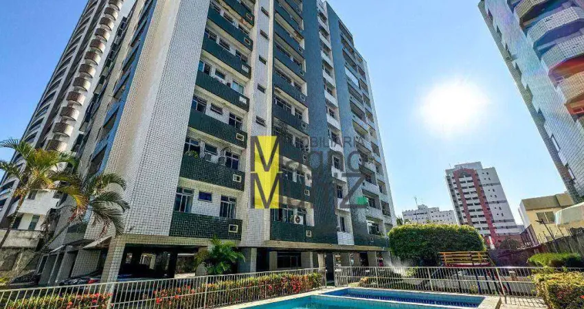 Edifício Village Saboia - Apartamento com 3 quartos à venda, 99 m² por R$ 597.000 - Meireles - Fortaleza/CE