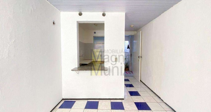 Apartamento com 2 dormitórios para alugar, 40 m² por R$ 685,78/mês - Aerolândia - Fortaleza/CE