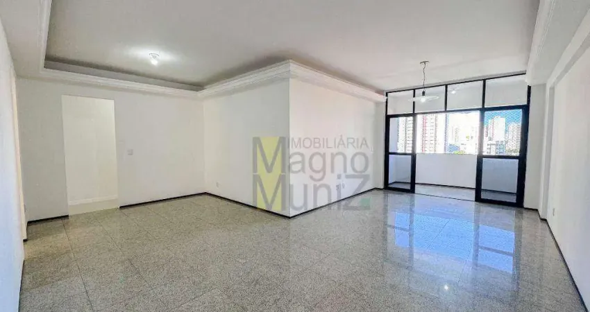 Edifício Ville de France - Apartamento amplo com 3 suítes à venda na Av. Padre Antônio Tomás, 105 m² por R$ 490.000 - Aldeota - Fortaleza/CE