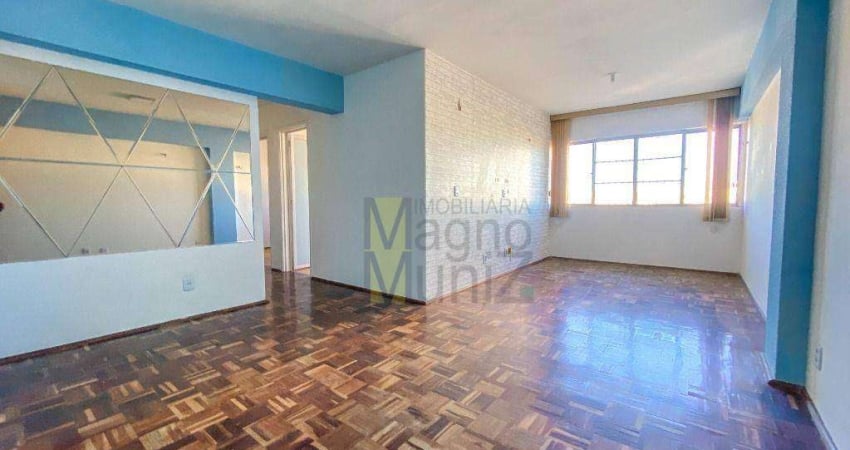 Edifício Guilherme Rocha - Apartamento com 3 quartos para alugar, 75 m² por R$ 1.841/mês - Centro - Fortaleza/CE