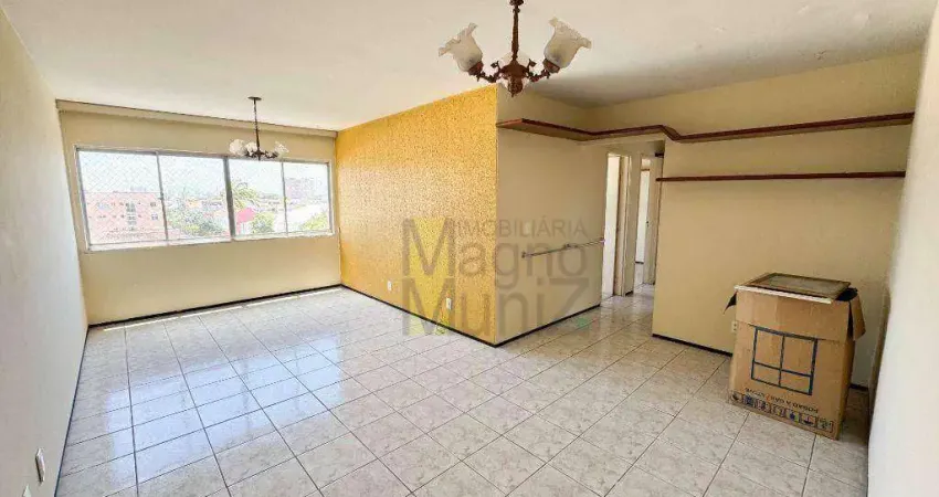 Apartamento com 3 dormitórios para alugar, 75 m² por r$ 1.841,00/mês - centro - fortaleza/ce