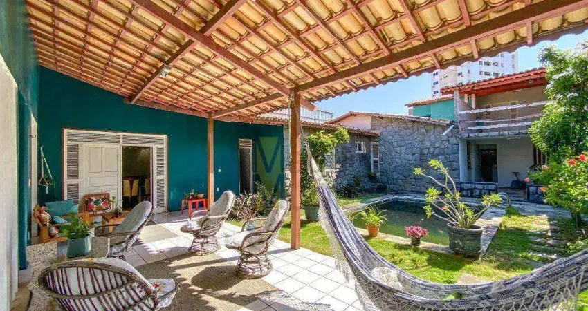 Casa com 5 quartos à venda, 281 m² por R$ 630.000 - Papicu - Fortaleza/CE