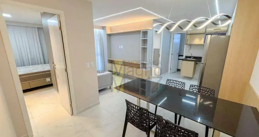 J. Smart Guararapes - Apartamento lindíssimo todo mobiliado para alugar, 60 m² por R$ 3.700/mês - Guararapes