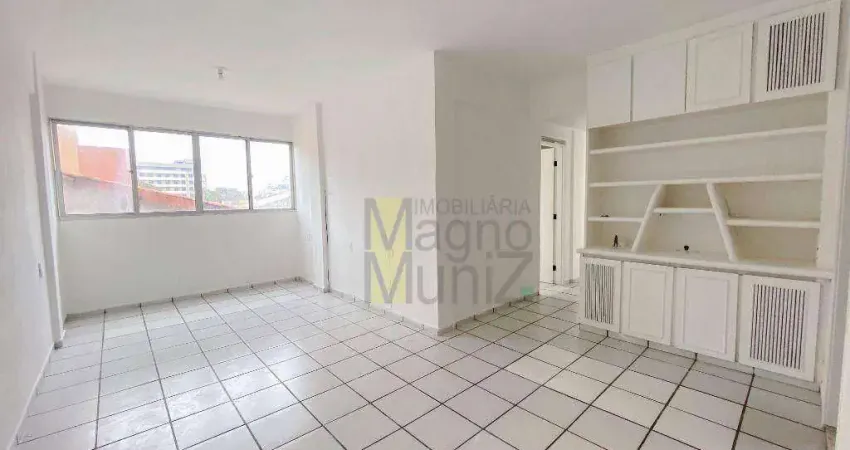 Edifício Esmeralda – Apartamento com 3 para alugar, 78 m² por R$ 1.200/mês - Praia do Futuro - Fortaleza/CE