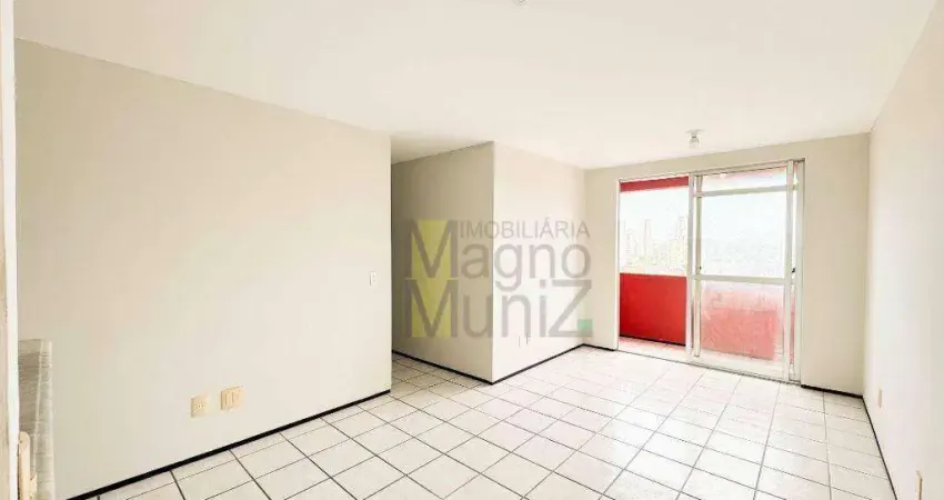 Edifício giardino casanova - apartamento com 3 quartos para alugar, 63 m² por r$ 1.400/mês - papicu - fortaleza/ce