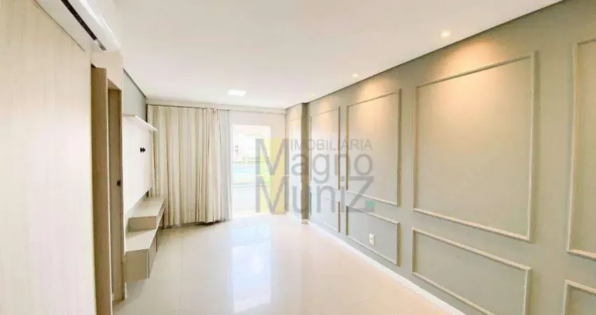Condomínio santiago residence - apartamento com 2 quartos à venda, 67 m² por r$ 550.000 - edson queiroz - fortaleza/ce
