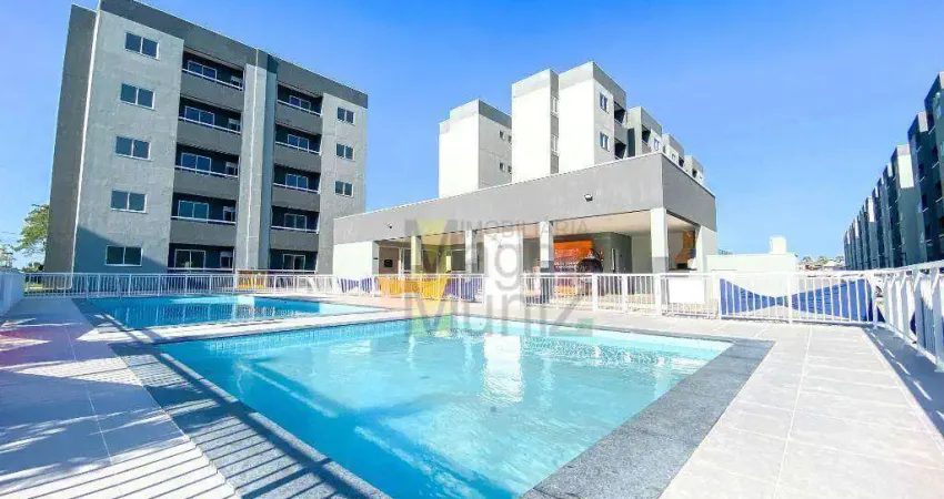 Condomínio gran village eusébio iii  - apartamento com 2 quartos para alugar, 46 m² por r$ 1.350/mês - centro - eusébio/ce