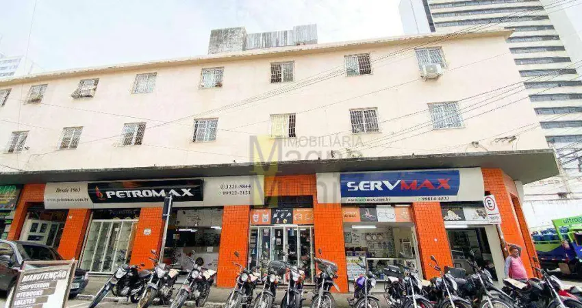 Ed. Marília - Apartamento com 1 quarto para alugar por R$ 450,00/mês - Centro - Fortaleza/CE