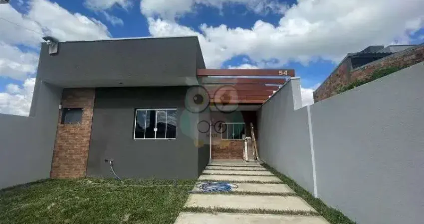 Casa nova para venda, 3 quarto(s),  pinhais, curitiba - ca218