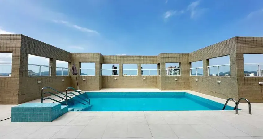 Apartamento à venda, 2 quartos, 2 suítes, 2 vagas, Campo Grande - Santos/SP