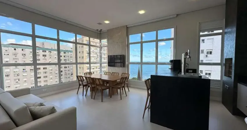 Cobertura à venda, 3 quartos, 3 suítes, 2 vagas, embaré - santos/sp