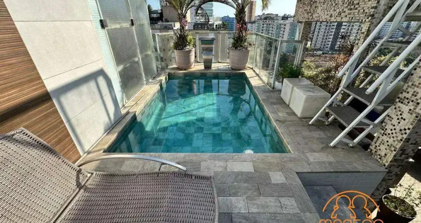 Cobertura com 2 quartos à venda na Avenida General San Martin, Ponta da Praia, Santos