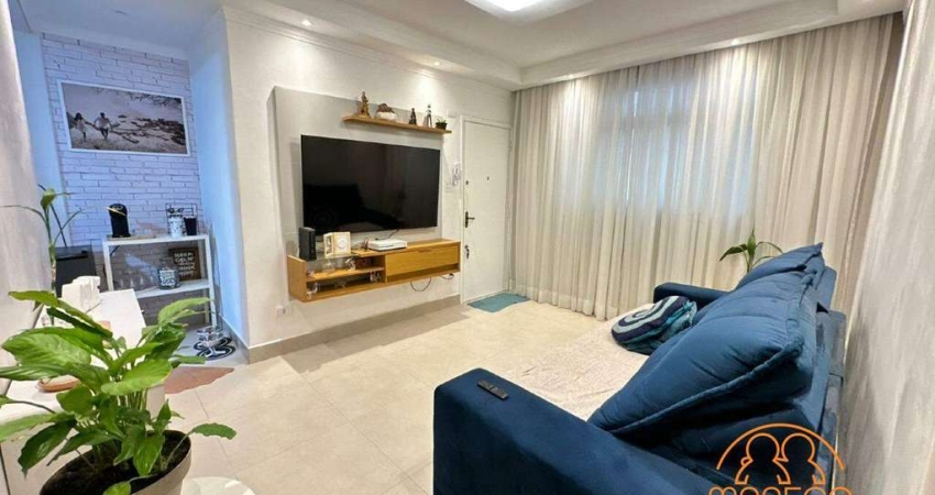 Apartamento à venda, 2 quartos, 1 vaga, Campo Grande - Santos/SP