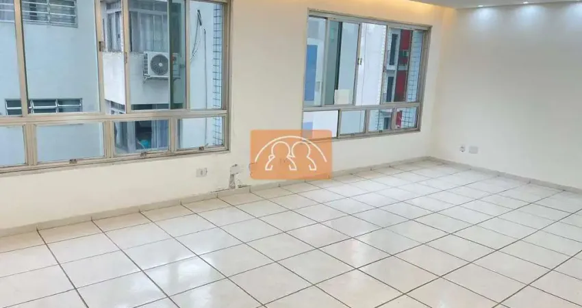 Apartamento à venda, 3 quartos, 1 suíte, 2 vagas, gonzaga - santos/sp