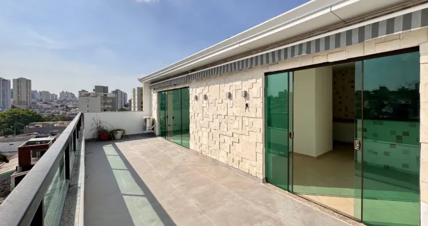 Cobertura 3 dormitórios com 2 vagas - santa maria - são caetano