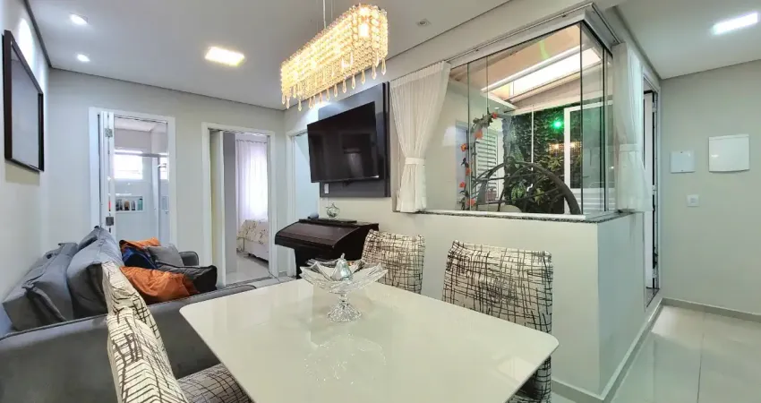 Apartamento 2 dormitórios com 1 vaga - vila marina - santo andré.