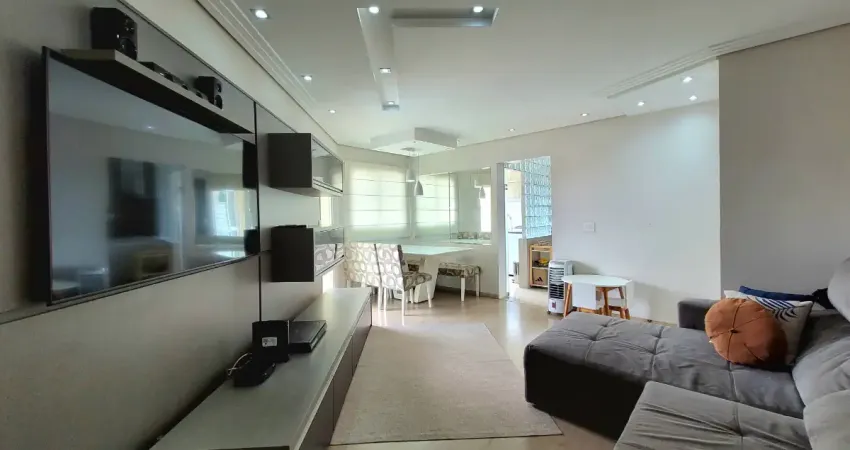 Apartamento 2 dormitórios com 2 vagas - campestre - santo andré.