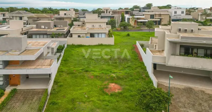 Terreno em condomínio fechado à venda na Avenida Waldemar Haddad, Residencial Quinta do Golfe, São José do Rio Preto