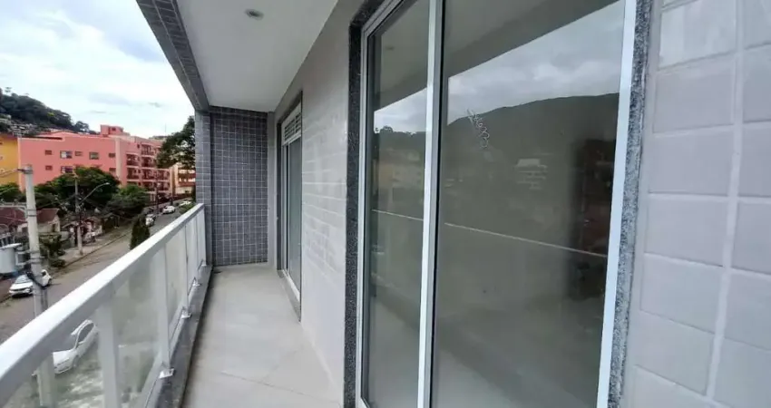 Apartamento com 1 dormitório para alugar, 50 m² por R$ 2.767,22/mês - Alto - Teresópolis/RJ