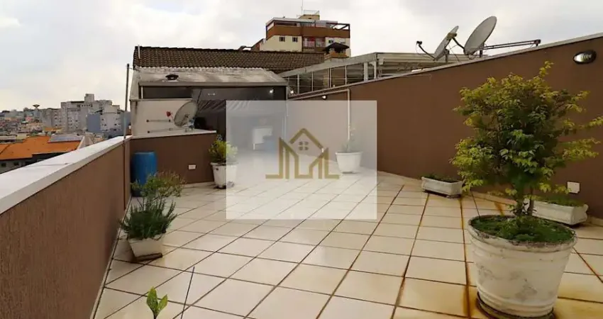 Cobertura | vila curuçá, santo andré | 3 dorm , 1 suíte, 2 vagas | 152m²