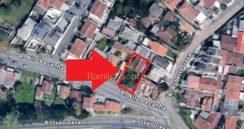 Terreno 500m² - zr-2 - 16,60 x 30 no pilarzinho - rua nilo peçanha
