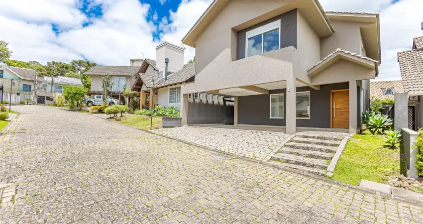 Casa em condomínio em santa felicidade com 230m² e 2 suítes - 2 demi