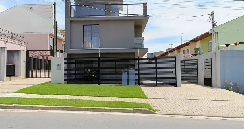 Sobrado de 98m² no alto boqueirão com terraço e 3 vagas de garagem