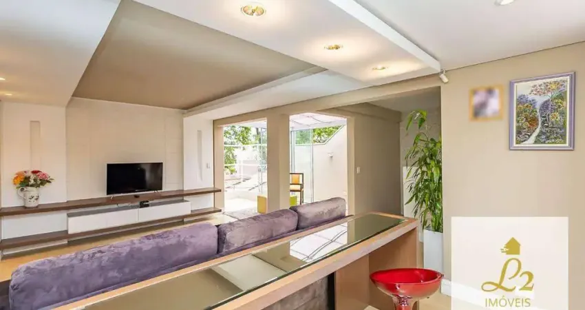 Ótimo sobrado mobiliado à venda, 190 m² - no bacacheri - curitiba/pr - aceita permuta!