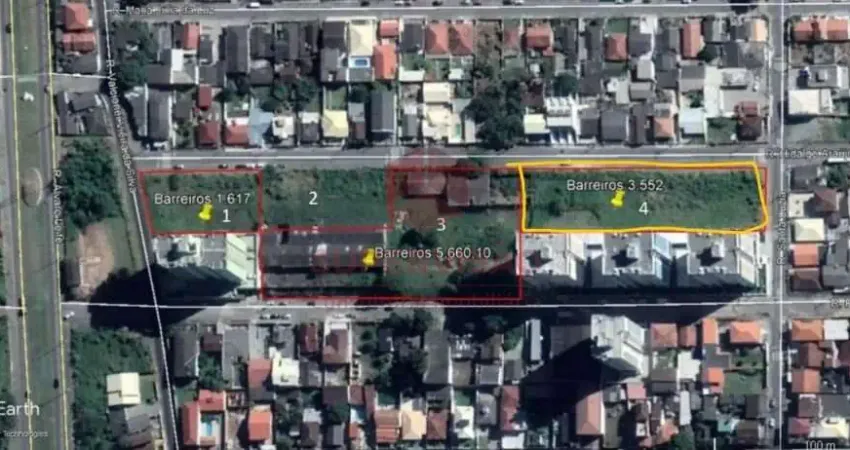 Terreno à venda na Rua Hidalgo Araújo, 1432, Jardim Cidade de Florianópolis, São José