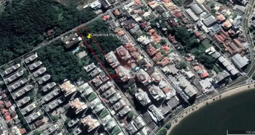 Terreno à venda na Rua Coronel Ivan Dentice Linhares, Coqueiros, Florianópolis