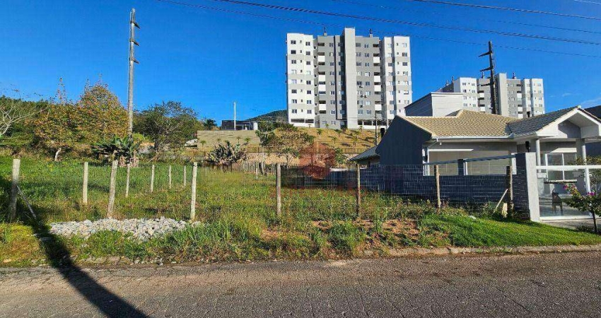 Terreno à venda, 419 m² por R$ 660.000,00 - Pedra Branca - Palhoça/SC