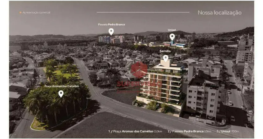 Apartamento à venda, 147 m² por R$ 1.377.286,45 - Pedra Branca - Palhoça/SC