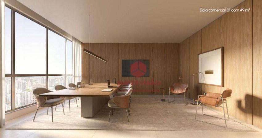 Sala à venda, 55 m² por R$ 1.046.000,00 - Campinas - São José/SC