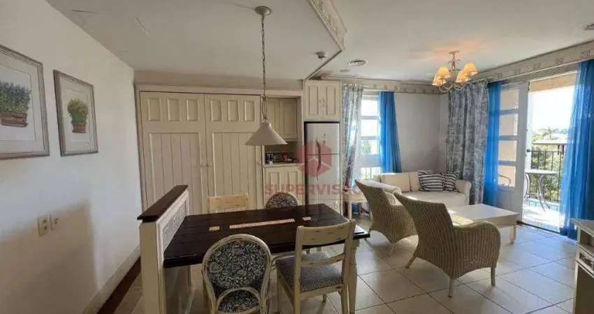 Flat com 1 dormitório à venda, 61 m² por R$ 1.550.000,00 - Jurerê Internacional - Florianópolis/SC