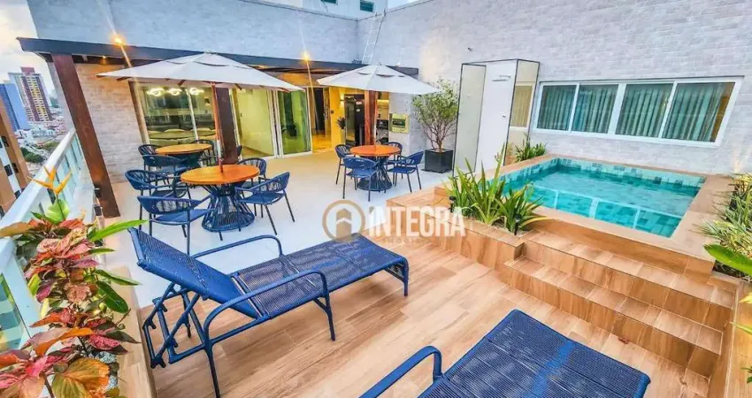 Apartamento com 2 dormitórios à venda, 72 m² por R$ 485.000,00 - Miramar - João Pessoa/PB