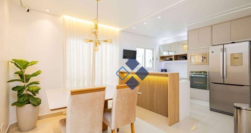 Sobrado com 3 dormitórios à venda, 81 m² por R$ 521.000,00 - Santa Cândida - Curitiba/PR