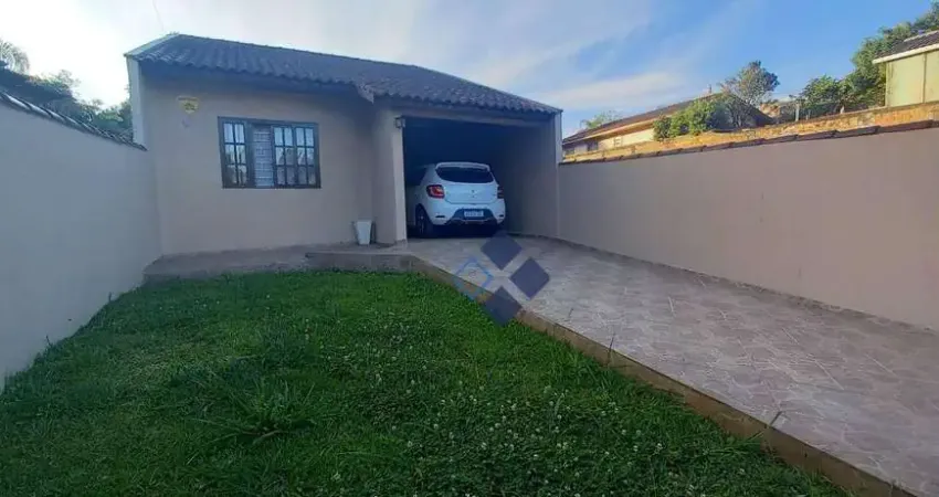 Casa térrea com 2 dormitórios à venda, vila gilcy - campo largo/pr