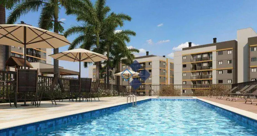 Apartamento com 2 dormitórios à venda, 52 m² por r$ 475.000,00 - cidade industrial de curitiba - curitiba/pr