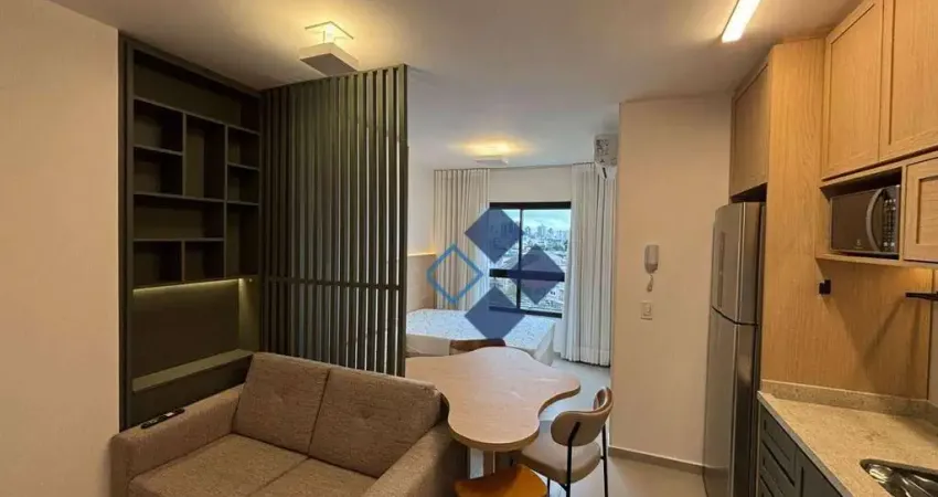 Studio com 1 dormitório, 24 m² - venda por r$ 339.000,00 ou aluguel por r$ 2.550,00/mês - água verde - curitiba/pr