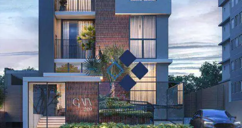 Apartamento com 2 dormitórios à venda, 55 m² por r$ 655.000 - vila izabel - curitiba/pr