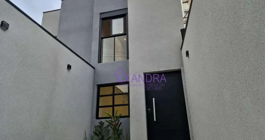 Sobrado Novo, com 2 dormitórios ( 2 suítes )à venda, 100 m² por R$ 689.000 - Vila Gumercindo - São Paulo/SP