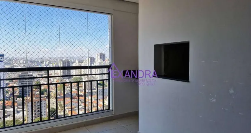 Apartamento com varanda gourmet, 2 dormitórios ( 1 suíte ) à venda, 67 m² - Ipiranga - São Paulo/SP